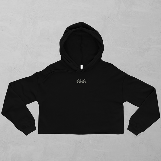 one. Crop Hoodie