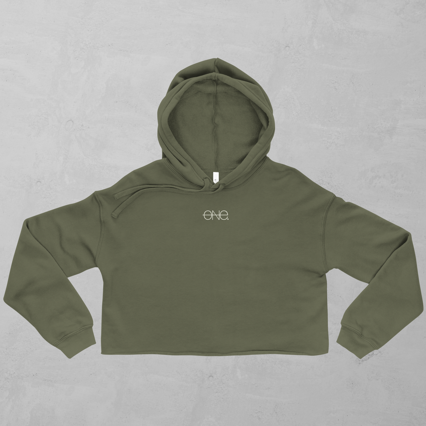 one. Crop Hoodie